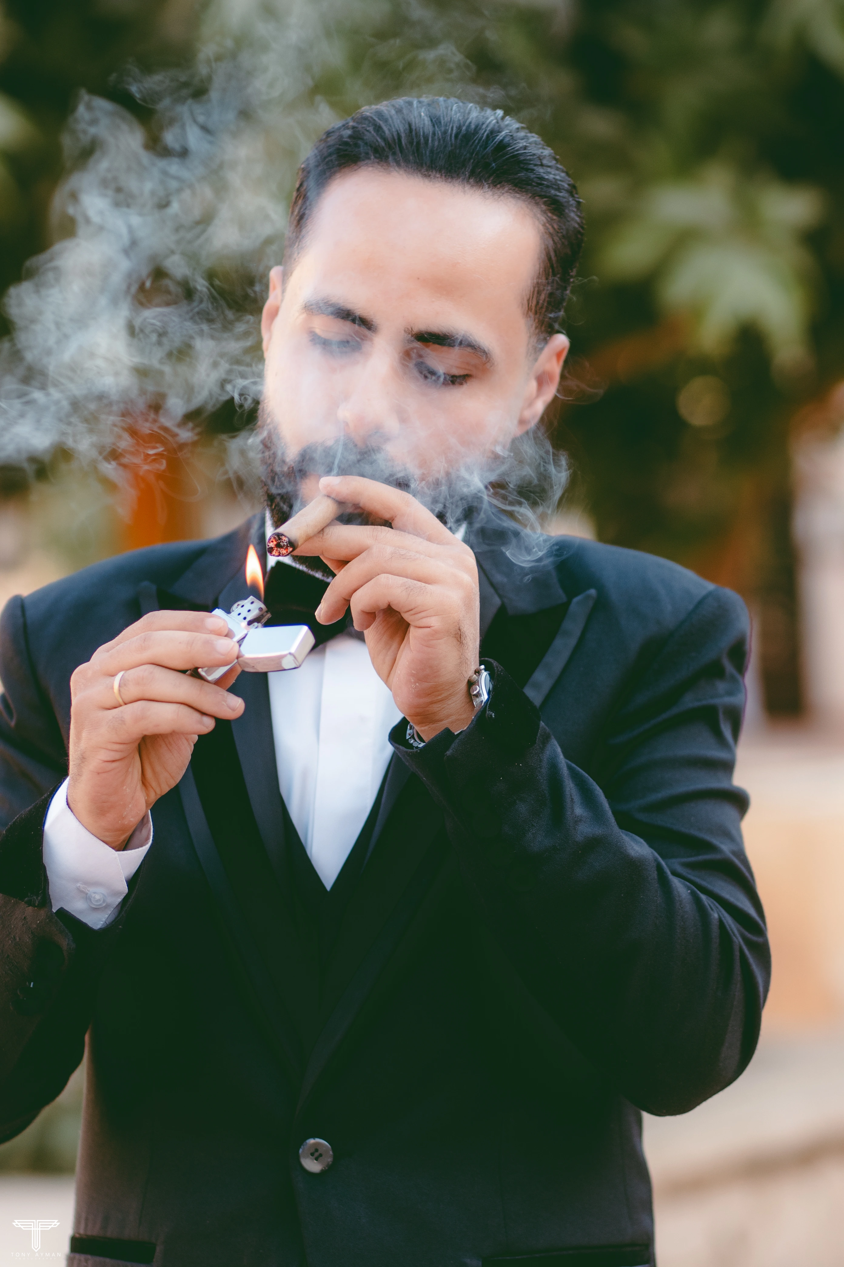 Shireff Nady (شريف نادي), specialized in React and Next.js development, posing for a professional portfolio image